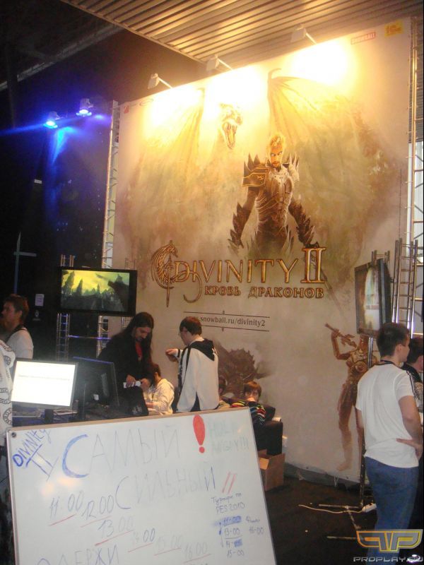 Divinity II пользовалась большим спросом у посетителей